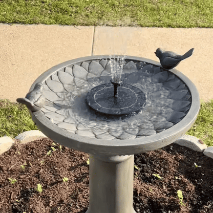 BUBBLOO™ Solar Powered Outdoor Fountain