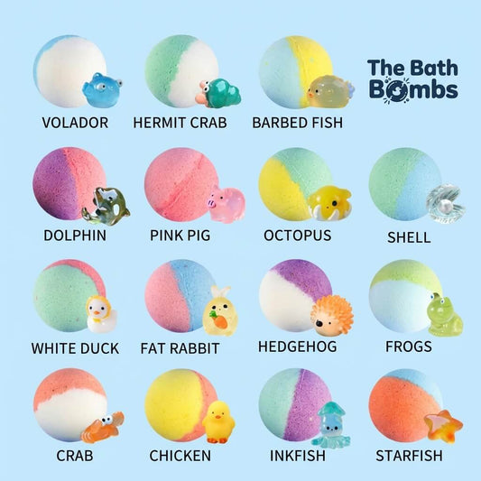 BUBBLOO™ Toy Bath Bombs