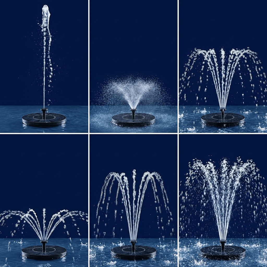 BUBBLOO™ Solar Powered Outdoor Fountain