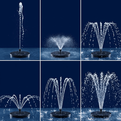 BUBBLOO™ Solar Powered Outdoor Fountain